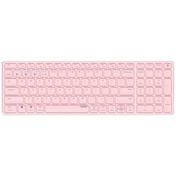 Teclado RAPOO E9700M Multi-mode Wireless, Rosa 215872 - Rapoo 00215872