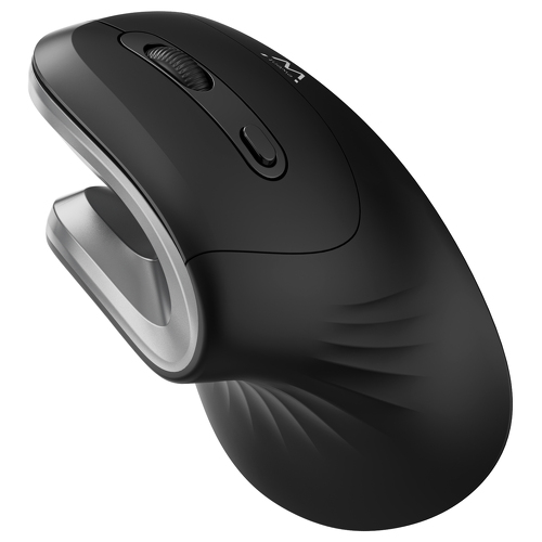 EWENT RATO VERTICAL WIRELESS ERGONOMICO 6 BOTOES 3200DPI BLACK - Ewent EW3154