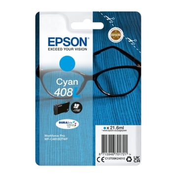 Cartucho de tinta original Epson 408L ciano - C13T09K24010 - Epson C13T09K24010