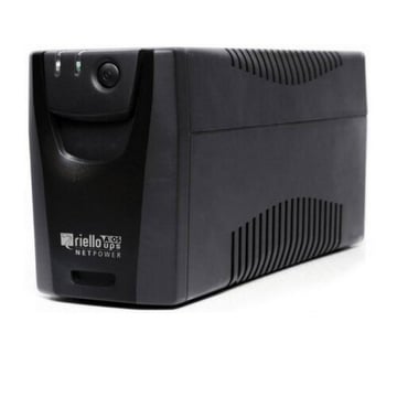 Riello Net Power UPS 600 VA&#47;360W - Tecnologia interactiva de linha - USB, 2x Shucko - Riello NPW600DE