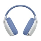 Headset Gamer Sem Fio Logitech G435 - Faixa de Cabeça Ajustável - LightSpeed Bluetooth - 2 Microfones - Off-White e Lilás - Logitech 981-001074