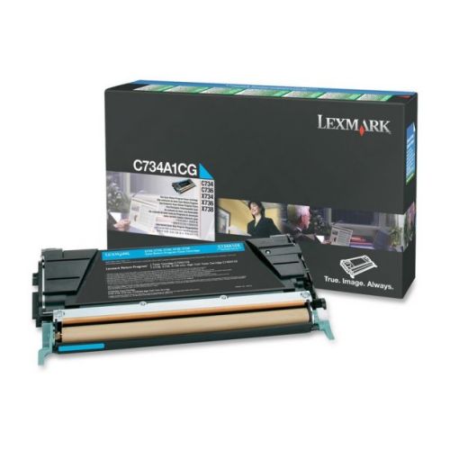 Toner Azul com Programa de Retorno C734/C736/X734/X736/X738 - Lexmark 0C734A1CG