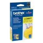 Tinteiro amarelo. Duração estimada: até 260 páginas (segundo ISO/IEC 24711) - Brother LC980Y