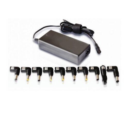 Leotec Carregador Automático Universal para Portátil 90W - 10 Conectores Diferentes - Leotec 155440