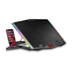 Mars Gaming NOTEBOOK COOLER &STAND 17"3 MNBC5 6XFAN PHONE HOLDER - Mars Gaming MNBC5