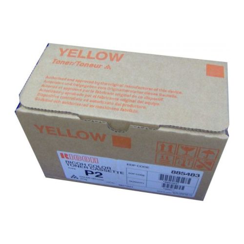 Toner Ricoh Afficio 2232C/2238C Type P2 Amarelo (885483) - Ricoh 888236