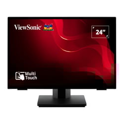 VIEWSONIC MONITOR 24" (23.8") TOUCHSCREEN FHD VGA HDMI DP USB COLUNAS TD2465 - ViewSonic TD2465