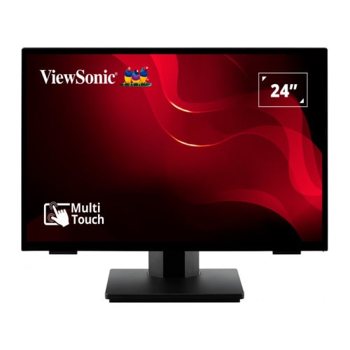 VIEWSONIC MONITOR 24" (23.8") TOUCHSCREEN FHD VGA HDMI DP USB COLUNAS TD2465 - ViewSonic TD2465