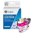 G&G Brother LC3219XL Magenta Cartucho de Tinta Compatível, 17 ml - Tinteiro Compatível LC3219XLM