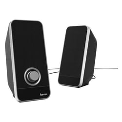 Colunas HAMA PC "Sonic LS-206" preto - 173133 - Hama 00173133