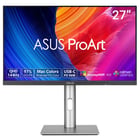 ProArt Display PA278CGRV Professional Monitor - 27'' IPS, 144Hz, QHD (2560 x 1440), 97% DCI-P3, Color Accuracy ?E < 2, Calman Verified, USB-C PD 96W, Light Sync, Auto KVM, Ergonomic Stand, VESA DisplayHDR 400, ASUS DisplayWidget Center - Asus PA278CGRV