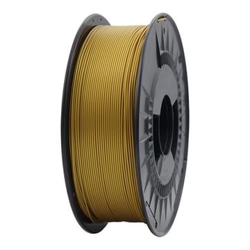 Filamento PLA 3D - Diâmetro 1,75mm - Carretel 1kg - Cor Dourada