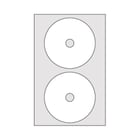 Etiquetas 117mm Multi3 para CD ou DVD 100 folhas 200un - Multi3 APL10816