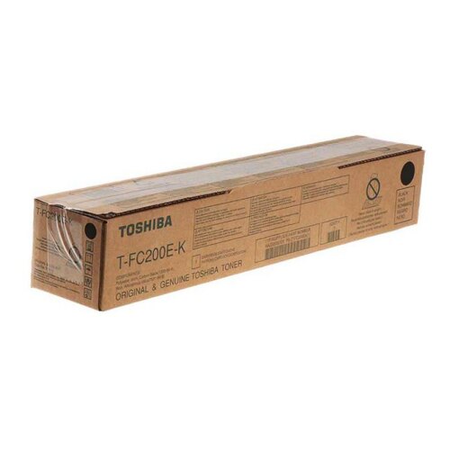 Toshiba T-FC200EK Toner Original Preto - 6AJ00000260/6AJ00000196/6AJ00000123 - Toshiba T-FC200EK