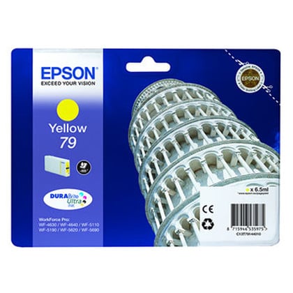 Epson Tower of Pisa 79 tinteiro 1 unidade(s) Original Rendimento padrão Amarelo - Epson C13T79144010