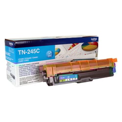 Toner Cião. Duração estimada: 2.200 Pág. segundo ISO/IEC19798 - Brother TN245C