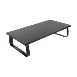 Tooq TQMR111 Soporte Elevador para Monitor o Portatil - Madera - Peso Max. 20kg - Color Negro - Tooq TQMR111