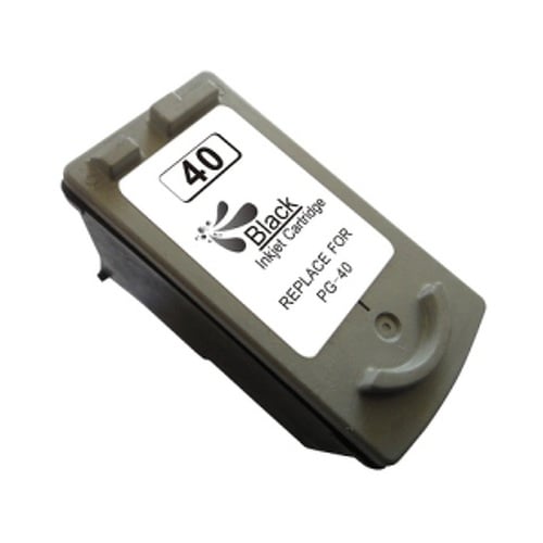 Tinteiro Preto Remanufacturado Canon PG40/PG50/PG37 - Visor do Nível de Tinta - Substitui 0615B001/0615B042/0616B001/2145B001 - Canon 19729