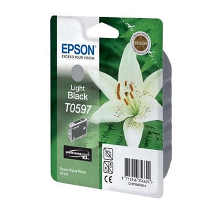 Tinteiro Epson T0597 Cinzento C13T05974010 13ml - Epson C13T05974010