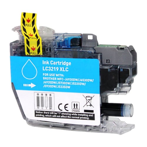 Brother LC3219XL Cyan Cartucho de Tinta Genérico - Substitui LC3219XLC - BI-LC3219XLCY