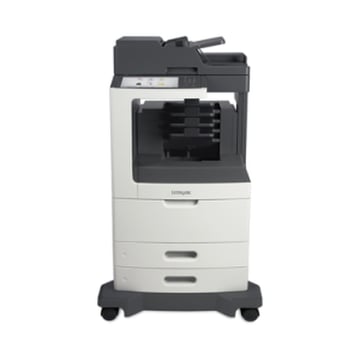 Lexmark MX811dme, Laser, Impressão a preto e branco, 1200 x 1200 DPI, A4, Impressão directa, Preto, Cinzento - Lexmark 24T7865