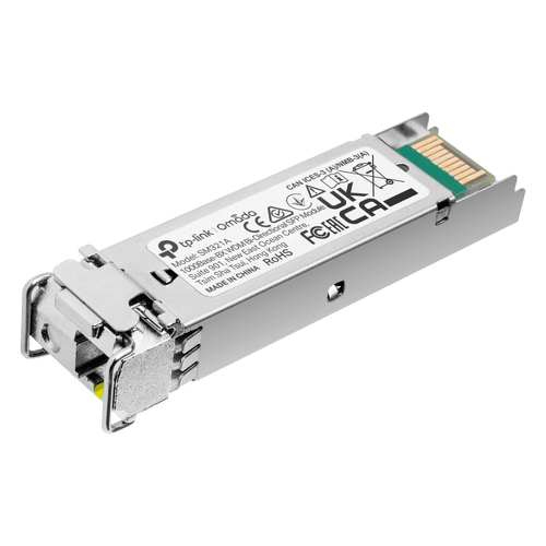 TP-Link Módulo SFP bidirecional WDM de modo único Gigabit da Omada - TP-Link SM321A