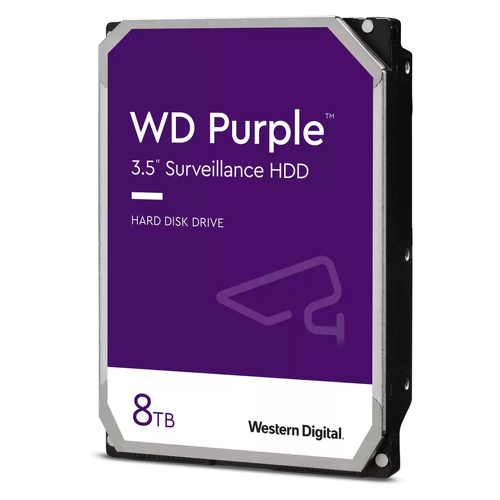 Disco 3.5 8TB WD Purple 256Mb SATA 6Gb/s 72rp Surveillance - Western Digital WD85PURZ
