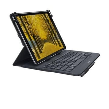Capa de teclado sem fios Logitech Universal Folio para tablets de 9