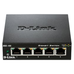 D-Link 5 portas Gigabit 10/100/1000 Mbps Switch - D-Link DGS-105