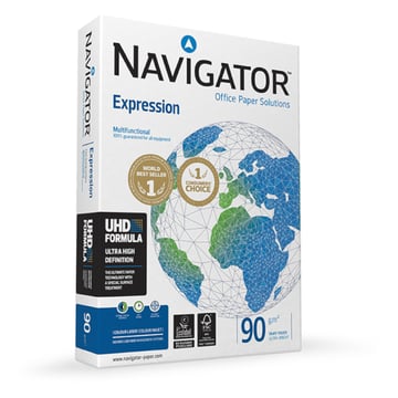 Papel 090gr Fotocopia A4 Navigator Expression 1x500Fls - Navigator 1801057&#47;UN