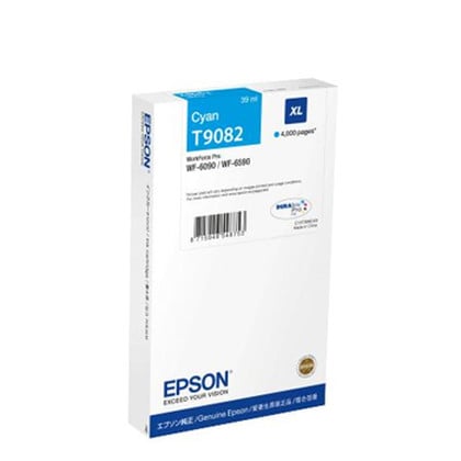 Epson T9082 tinteiro 1 unidade(s) Original Ciano - Epson C13T908240
