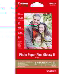 CANON PP-201 plus photo paper inkjet 260g/m2 4x6 inch 50 sheets 1-pack - Canon 2311B003