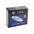 CD-R 700MB 52x HP Slim Pack 10un - HP HPCRE00085-3
