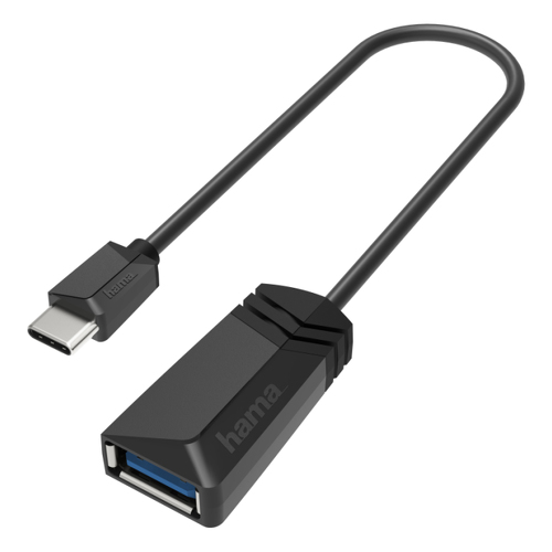 Adaptador HAMA OTG USB-C  3.2 OTG, 480 Gbit/s - 200312 - Hama 00200312