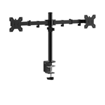 Approx Suporte de mesa com braços articulados para 2 monitores 10"-27" - Gira, inclina e estende - Gestão de cabos - Peso máximo 10kg - VESA 100x100mm - Approx APPSMD02
