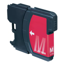 Tinteiro Compatível Brother LC1100M Magenta 6,5ml 325 Pág. - Compativel CPT-BLC1100M