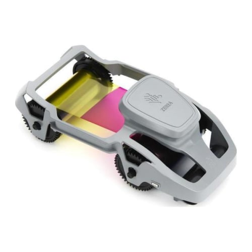 ZEBRA CASSETE FITA CORES P/ ZEBRA ZC100/ZC300 (300 IMAGENS) PROMO FIM STOCK - Zebra 800300-550EM