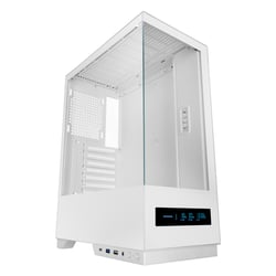 Mars Gaming MC-Pulsar Atx Caixa Monitor Ecrã de Vidro Abertura para Cabos Branco - Mars Gaming MCPULSARW