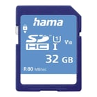 Cartão Memória SDHC 32GB Hama Class 10 - Hama HAM124135