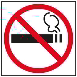 Apli Sinal de proibição de fumar Autocolante 1 U. - APLI 208401
