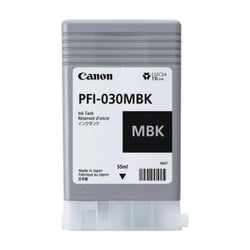 Canon PFI030 Tinteiro Original Preto Mate - 3488C001 - Canon PFI030MBK