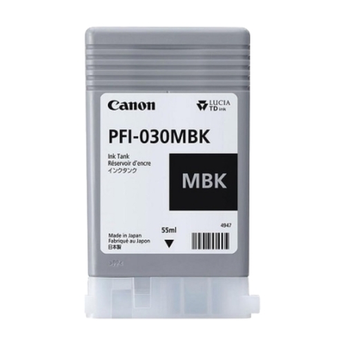 Canon PFI030 Tinteiro Original Preto Mate - 3488C001 - Canon PFI030MBK