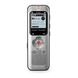 PHILIPS GRAVADOR DE VOZ DIGITAL 2 MICROFONES 8GB DVT2015 - Philips DVT2015