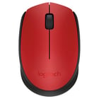 Logitech M171 1000 dpi Teclado sem fios sem fios - 3 botões - Utilização ambidestra - Vermelho - Logitech 910-004641