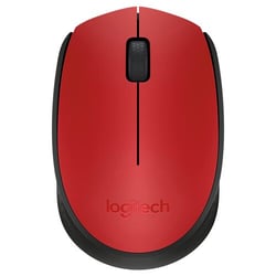 Logitech M171 1000 dpi Teclado sem fios sem fios - 3 botões - Utilização ambidestra - Vermelho - Logitech 910-004641