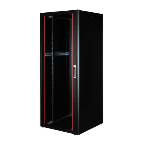 Bastidor Equip Basic Flex 19´ 42U 800 x 800 mm RAL9005 Preto - Equip EBF-42-8080-B-BAAA