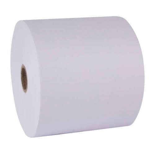 Apli Rollo de Papel Autocopiativo Blanco 75x65x12mm - Sin Necesidad de Carbon - Facil de Usar - APLI 13328