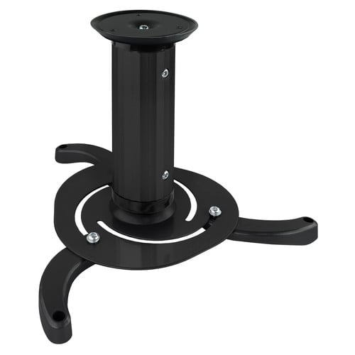 Tooq Suporte de teto universal para projetor - Inclinação e rotação - Peso máximo 10 kg - Preto - Tooq PJ1010TN-B