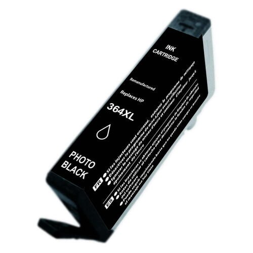 Cartucho de tinta genérico fotográfico preto HP 364XL - substitui CB322EE/CB317EE - HP HI-364XLPHBK