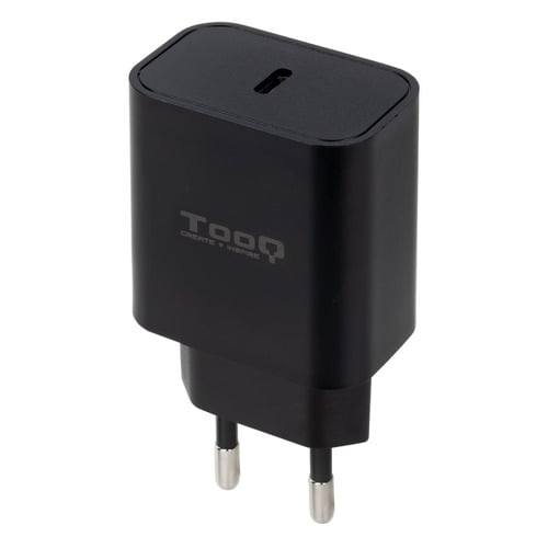 Carregador de parede Tooq 1x USB-C/PD 20W - Preto - Tooq 220067